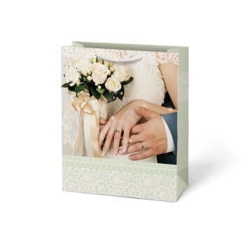 MFP Geschenkstasche 265 x 325 x 135 mm Hochzeit Hände