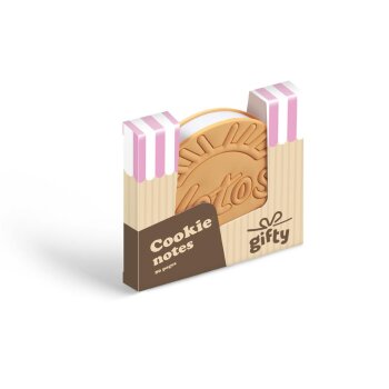 MFP Notizblock Cookie notes rund Ø 90 mm