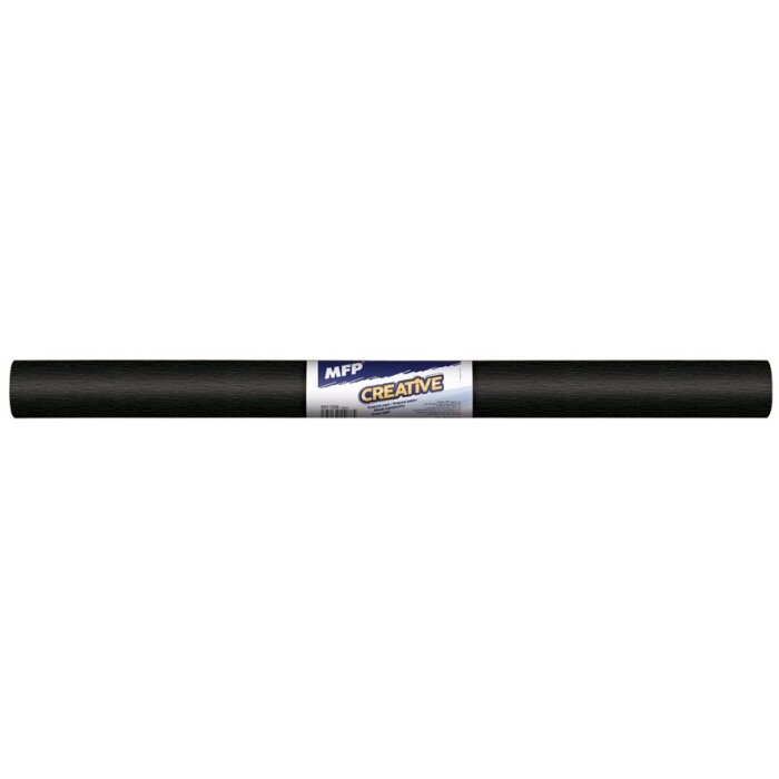 MFP CREATIVE Krepppapierrolle 50 x 200 cm schwarz