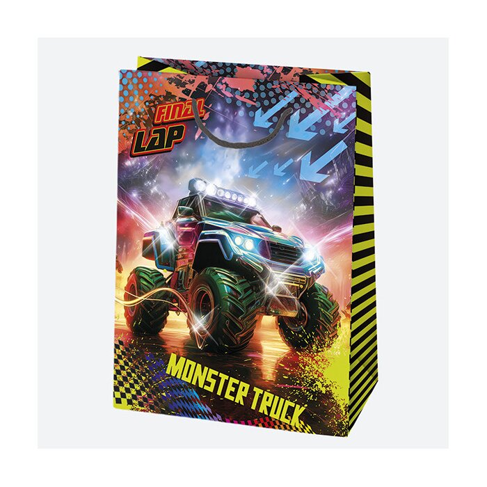 Darčeková taška 230 × 320 × 110 mm EXTREME Sport Monstertruck