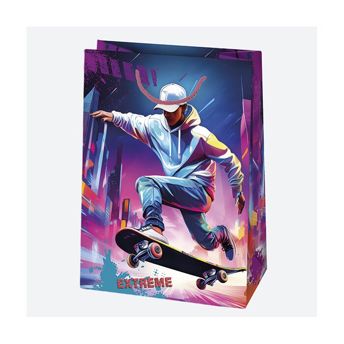 Darčeková taška 230 × 320 × 110 mm EXTREME Sport Skater