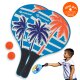 SCHILDKRÖT Beach Paddle Ball Set, 4-dielna