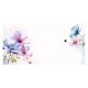 MFP Briefumschlag DL 220 × 110 mm Blume
