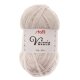 stafil priadza Chenille Velvie 25 g 65 m biela