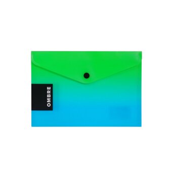 oxybag Dokumententasche A5 OMBRE grün-blau