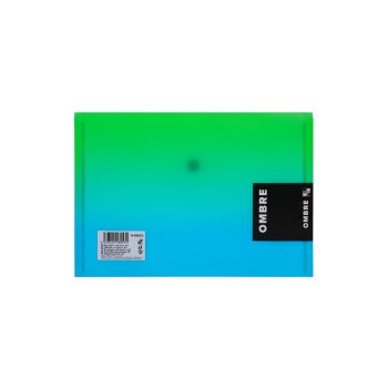 oxybag Dokumententasche A5 OMBRE grün-blau
