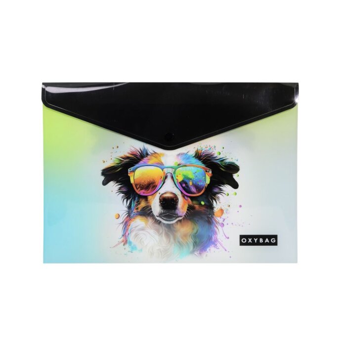 oxybag Puzdro na dokumenty A4 TAKE IT EASY Dog