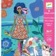 DJECO Collage WAX Trend – Collage-Set mit 8 Karten & 15 selbstklebenden Bögen