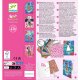 DJECO Collage WAX Trend – Collage-Set mit 8 Karten & 15 selbstklebenden Bögen