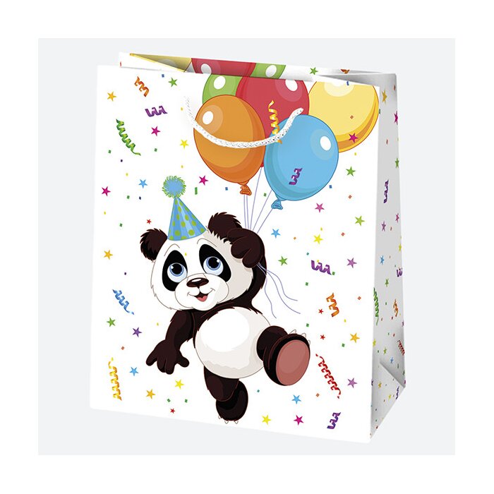 Darčeková taška 190 x 230 x 105 mm KIDS – Panda