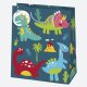 Geschenkstasche 190 x 230 x 105 mm KIDS – Dinosaurier