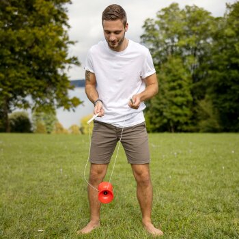SCHILDKRÖT Diabolo Set, aus Polyethylen, rot