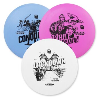 SCHILDKRÖT Guru Disc Golf štartovacia sada,...