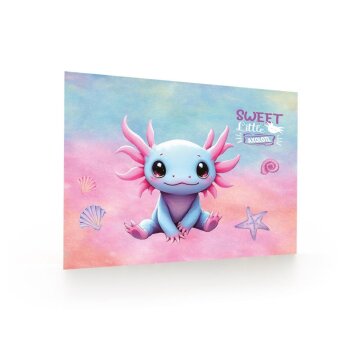 oxybag Schreibtischunterlage 58 x 38 cm Axolotl