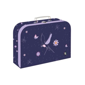 oxybag Detský lamino kufrík Bird Flowers