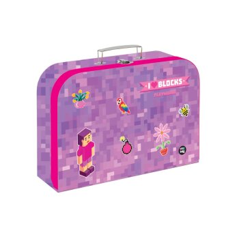 oxybag Detský lamino kufrík Playworld Girl...
