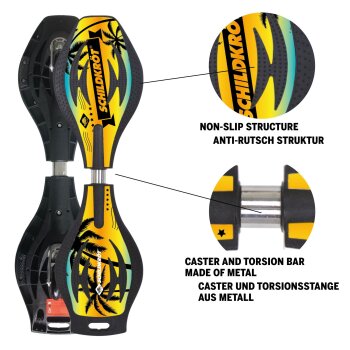SCHILDKRÖT Waveboard Good Vibes Ocean Drive