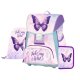 oxybag Schultaschenset 3-teilig PREMIUM ONE Butterfly Take may heart