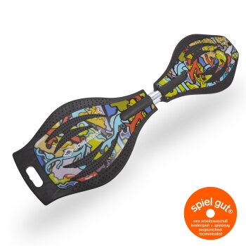 SCHILDKRÖT Waveboard Good Vibes Graffiti