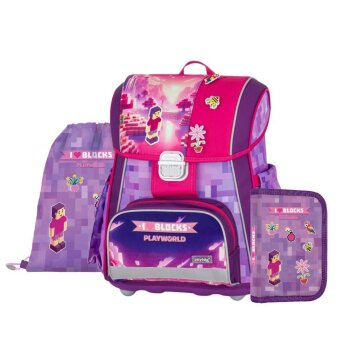 oxybag Schultaschenset 3-teilig PREMIUM COOL Playworld...