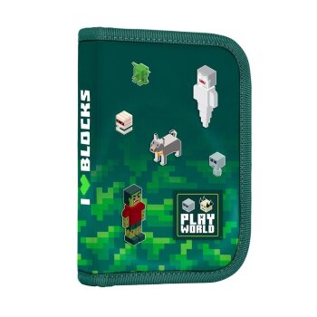 oxybag Školský ruksakový set 4-dielny OXY SHERPY Playworld Blocks