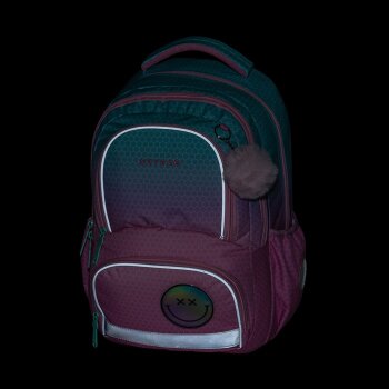 oxybag Schulrucksackset 3-teilig OXY NEXT Ombre Pink