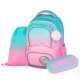 oxybag Schulrucksackset 3-teilig OXY NEXT Ombre Pink