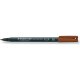 STAEDTLER Lumocolor 317M permanentný univerzálny popisovač 1,0mm - hnedý
