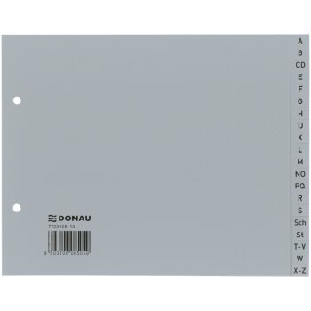DONAU zakladací register PP 1/2 A4 - A-Z 20-dielny...