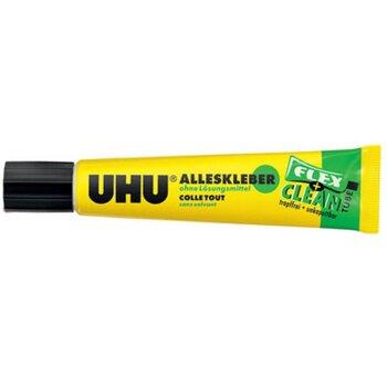 UHU Alleskleber FLEX + CLEAN, lösemittelfrei, 20 g