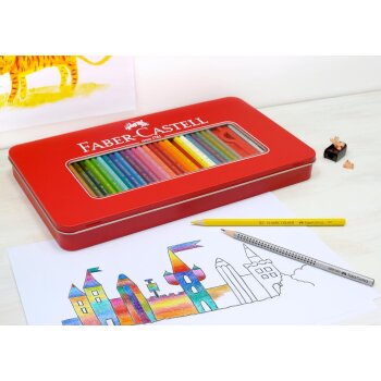 FABER-CASTELL šesťhranné farbičky CASTLE -...