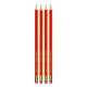 herlitz ceruzky Scolair HB s gumou - 4 ks na blistrovej karte