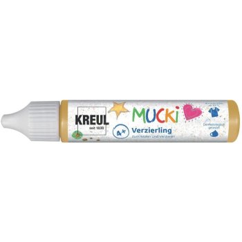 KREUL Verzierling "MUCKI", Funkelgold, 29 ml Pen