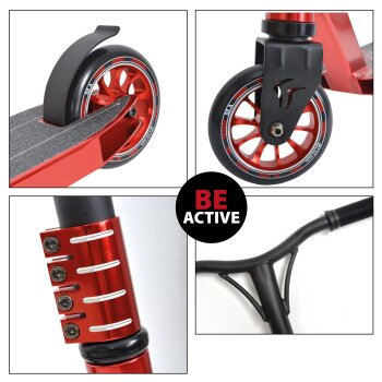 SCHILDKRÖT Tretroller Stunt Scooter Flipwhip...