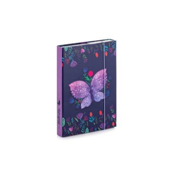 oxybag Heftbox A5 Butterfly violett/lila