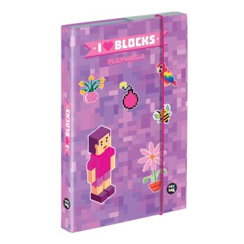 oxybag Box na zošity A5 Playworld Girl Blocks