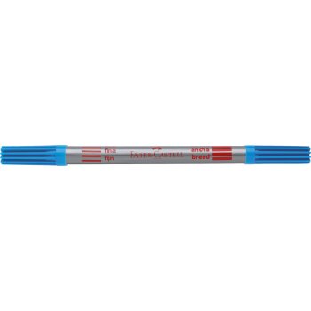 FABER-CASTELL Doppelfasermaler, 20er Etui