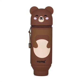oxybag 2in1 Schüttelpenal aus Silikon Bär