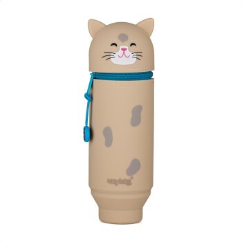 oxybag 2in1 Schüttelpenal aus Silikon Katze