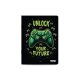 oxybag Schulheft DIN A4 liniert 8mm 40 Blatt GAMER