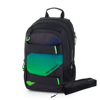 oxybag Školský ruksak OXY SPORT Ombre green...
