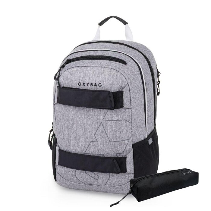 oxybag Školský ruksak OXY SPORT grey + puzdro