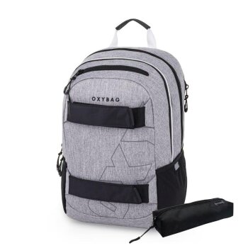 oxybag Školský ruksak OXY SPORT grey + puzdro