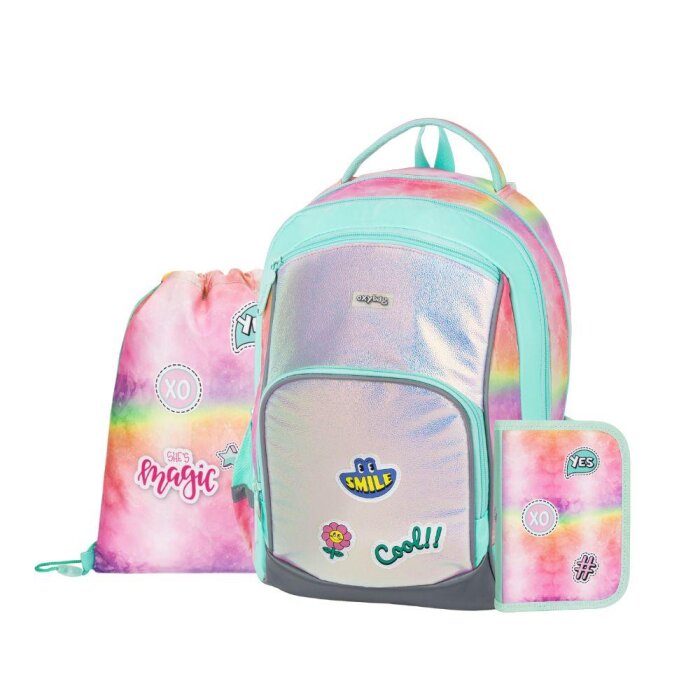 oxybag Schulrucksackset 3-teilig OXY GO shes magic