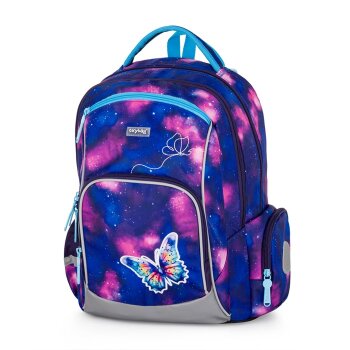 oxybag Školský ruksak OXY GO Butterfly Magical