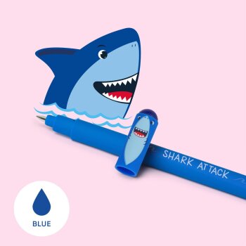 LEGAMI löschbarer Gelstift Hai "Shark Attack"
