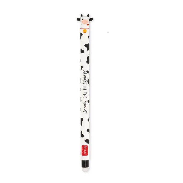 LEGAMI löschbarer Gelstift Kuh "Alway in the Moood"