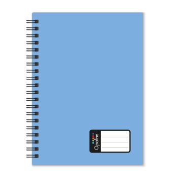 oxybag Collegeblock A4 PP liniert 60 Blatt OPALINE blau
