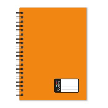 oxybag Collegeblock A4 PP liniert 60 Blatt OPALINE orange