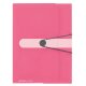 herlitz doska s gumičkou easy orga to go, A4, PP - Color-Blocking "Indonesia Pink"